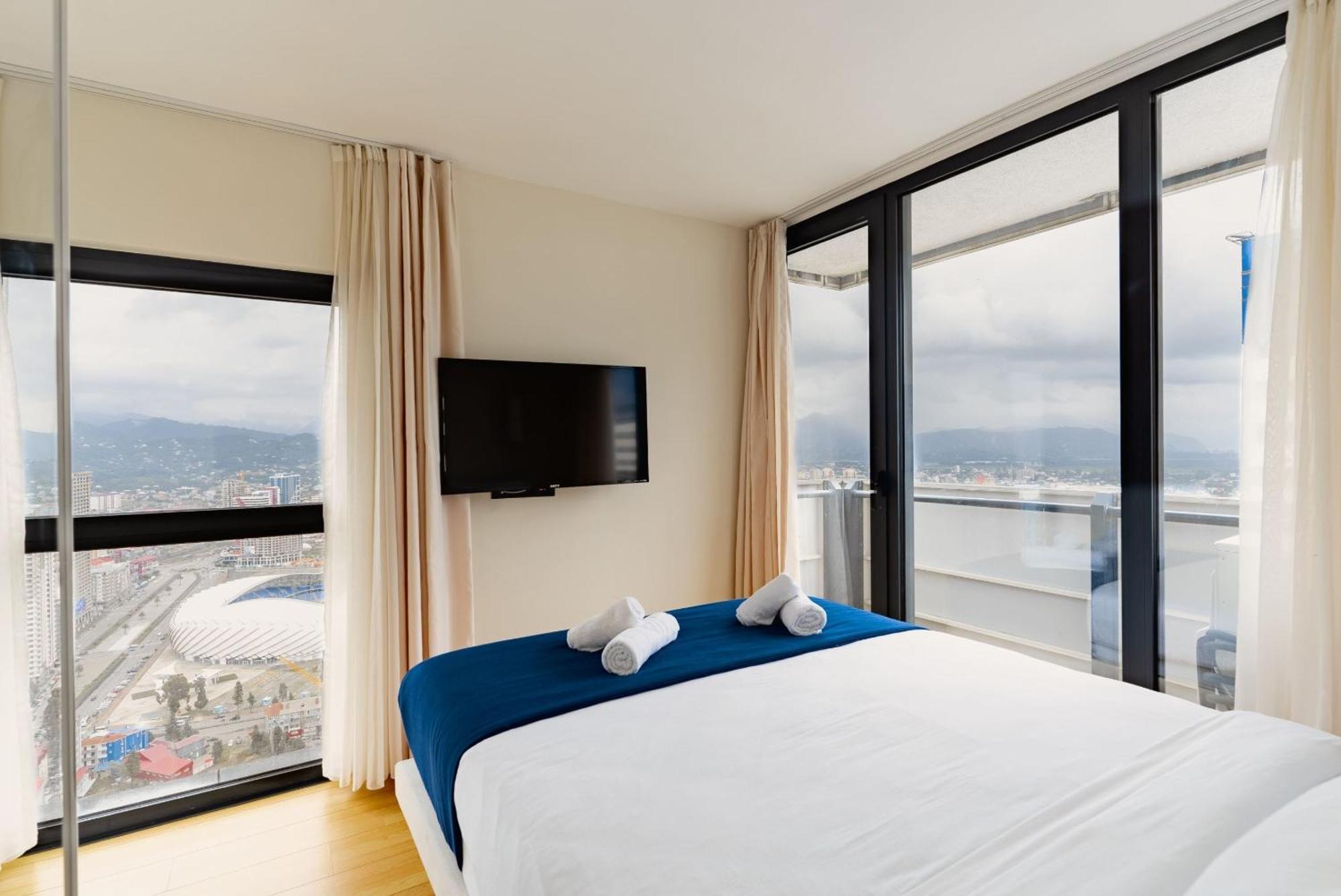 Relax And Unwind Premier Sea View Aparthotel In Batumi Ngoại thất bức ảnh